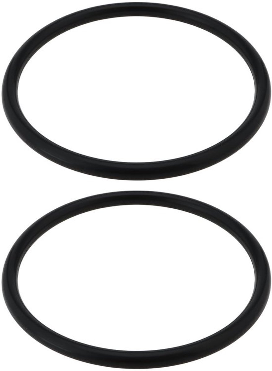 Dailygoods- O-ring Vervanging 107x95x6mm - Afdichting - Rubber - Set van 2