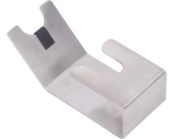 Tamperhouder en Portafilterstand van RVS voor Koffiemachines - Organizer voor 51MM, 53MM, 54MM, 58MM Portafilters en enkele uitloop