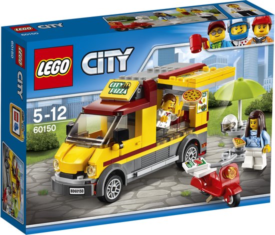 LEGO City Pizza bestelwagen 60150