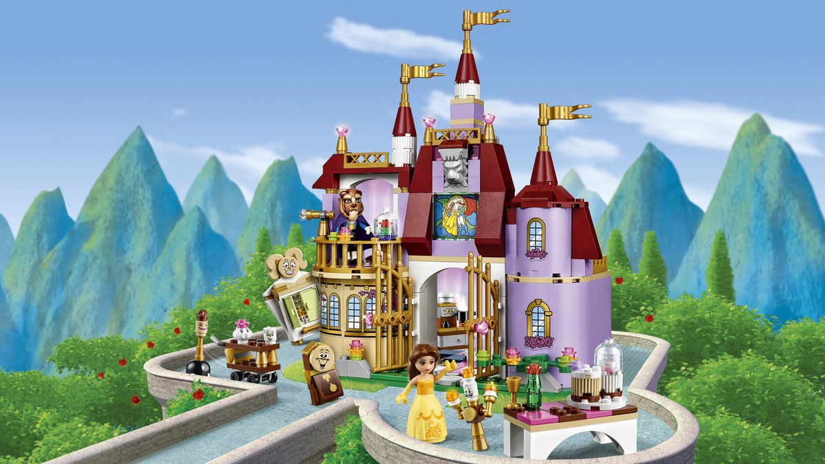 LEGO Disney Belle's Betoverde Kasteel -41067 — afbeelding 3