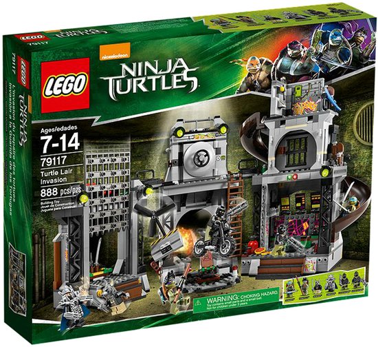 LEGO Invasie in het Turtle Hoofdkwartier - 79117