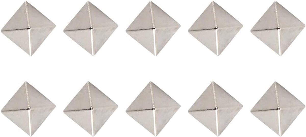 10 Stuk Anti-slip Stomp Pads voor Snowboard en Ski's - Pyramid Spikes Grip Pads voor Betere Stabiliteit en Controle tijdens de Wintersport