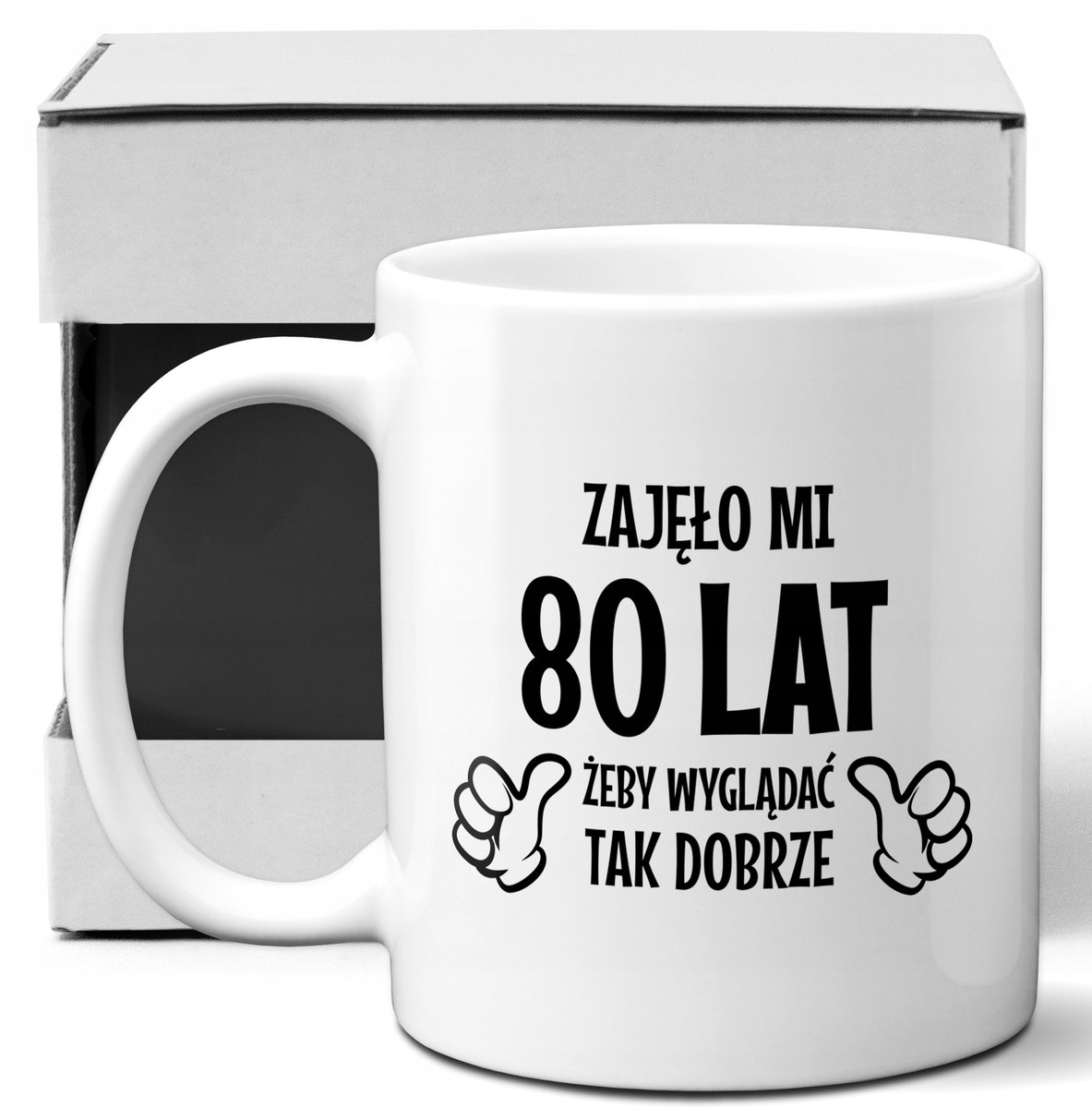 Mok 80ste Verjaardag - Cadeau voor 80 Jaar