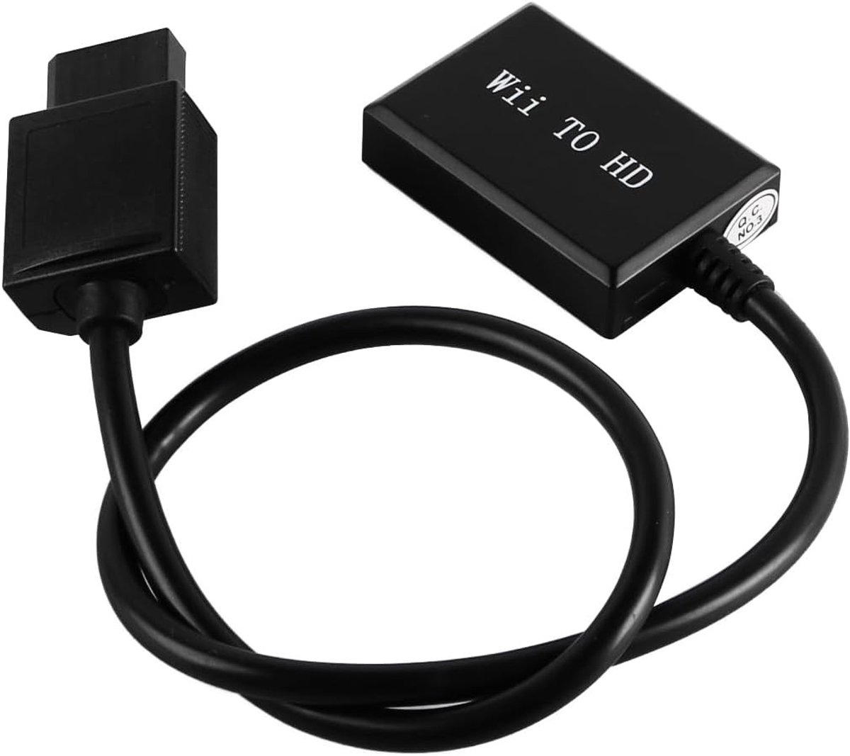 HD Video Converter Adapter Kabel voor Wii - 1080P HDMI Connector met Audio-uitgang voor TV, Monitor en Projector
