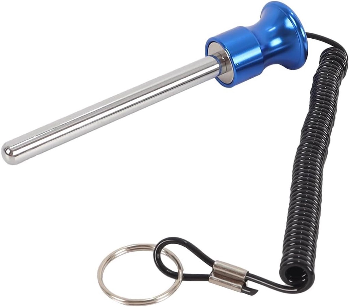 Magnetische Gewicht Pen voor Stacking Training - Fitness Accessoires van Aluminium Legering, 10x105mm, Blauw, Ideaal voor Krachttraining en Gymgebruik