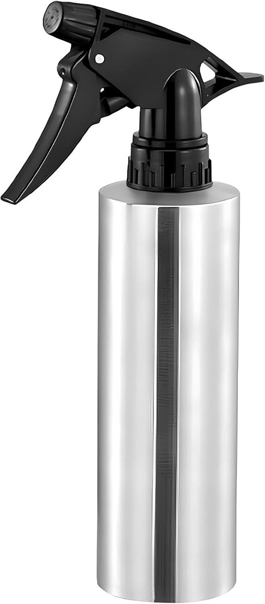 Sprayflessen voor schoonmaken en koken, roestvrijstalen waterfles 320 ml voor planten water geven en grillen