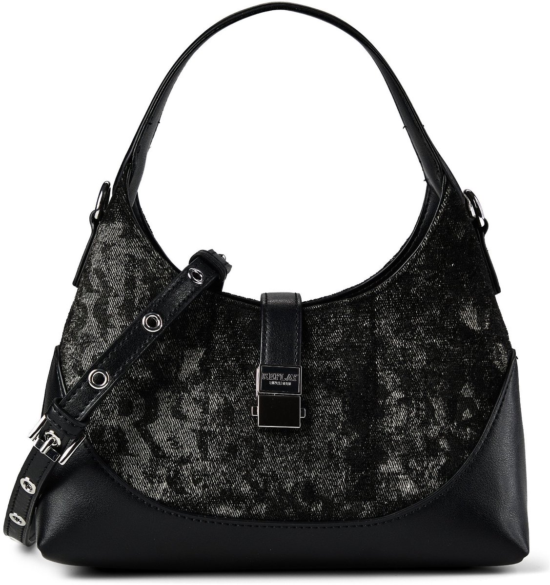 Replay Handtas 23 cm - Dames - black