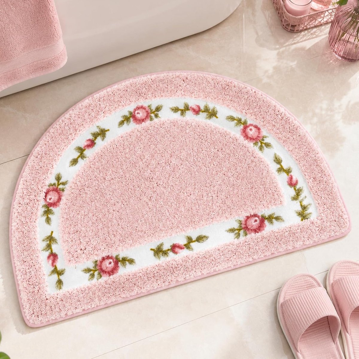 Vloerkleed - 40 x 60 cm - Microvezel - Antislip - Machinewasbaar