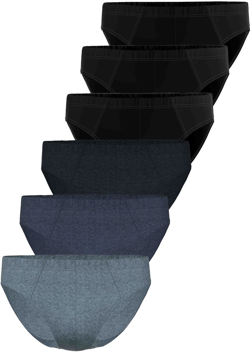 Verpakking van 6 Heren Mini Slips