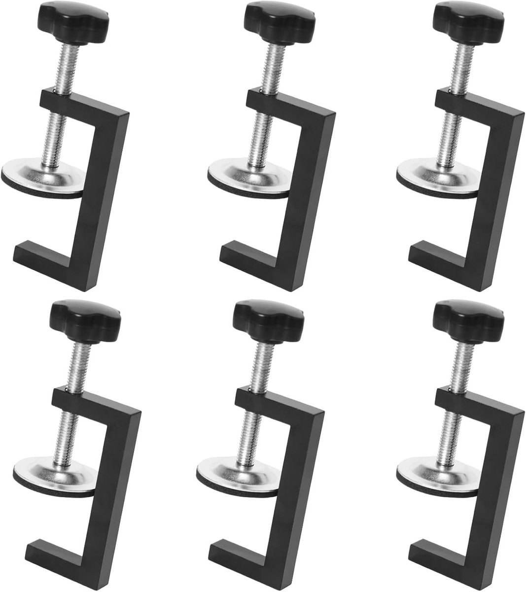 Tafelklemmen - Roestvrij staal - 15-60 mm - Heavy Fixture Klem - Voor Houtbewerking en Doe-het-zelf