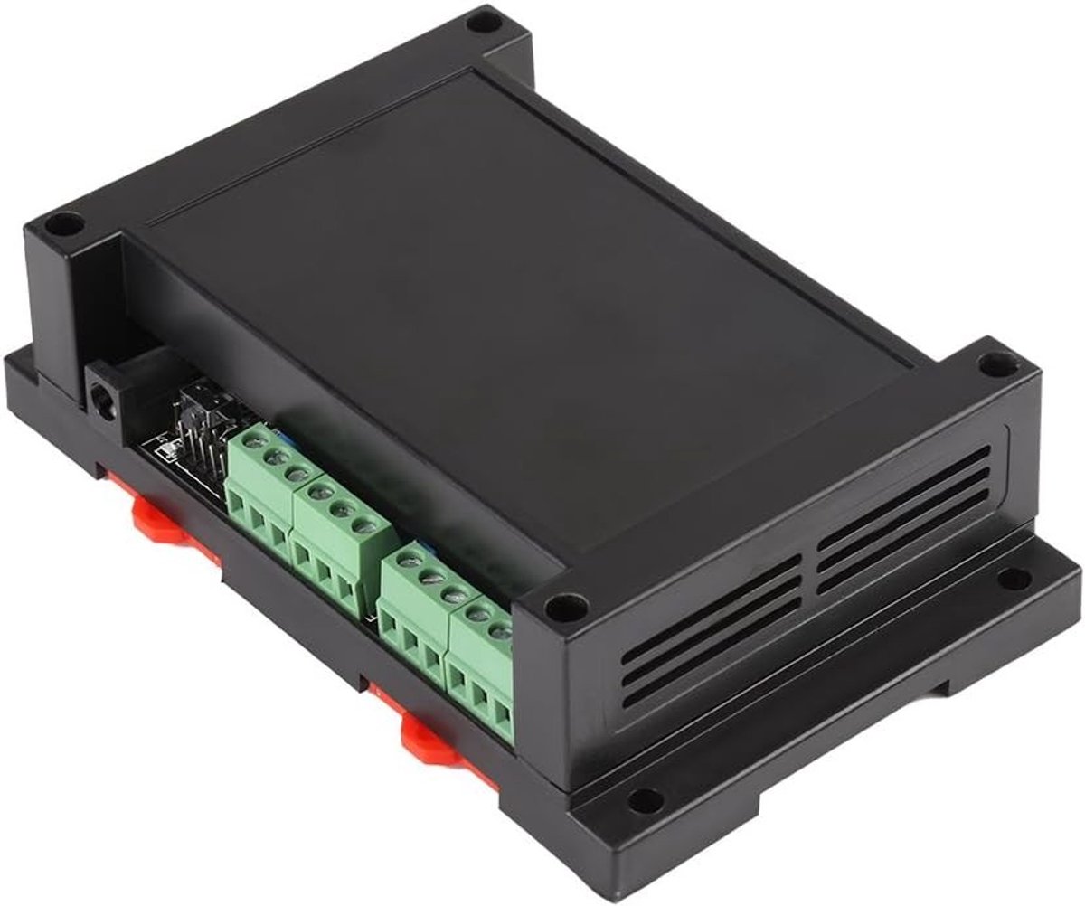 Ethernet RJ45 IP Relay Module voor Afstandsbediening, 8-Kanaals Schakelbord met Optocoupler en Behuizing, Ondersteunt 485 Netwerken tot 250V AC 10A