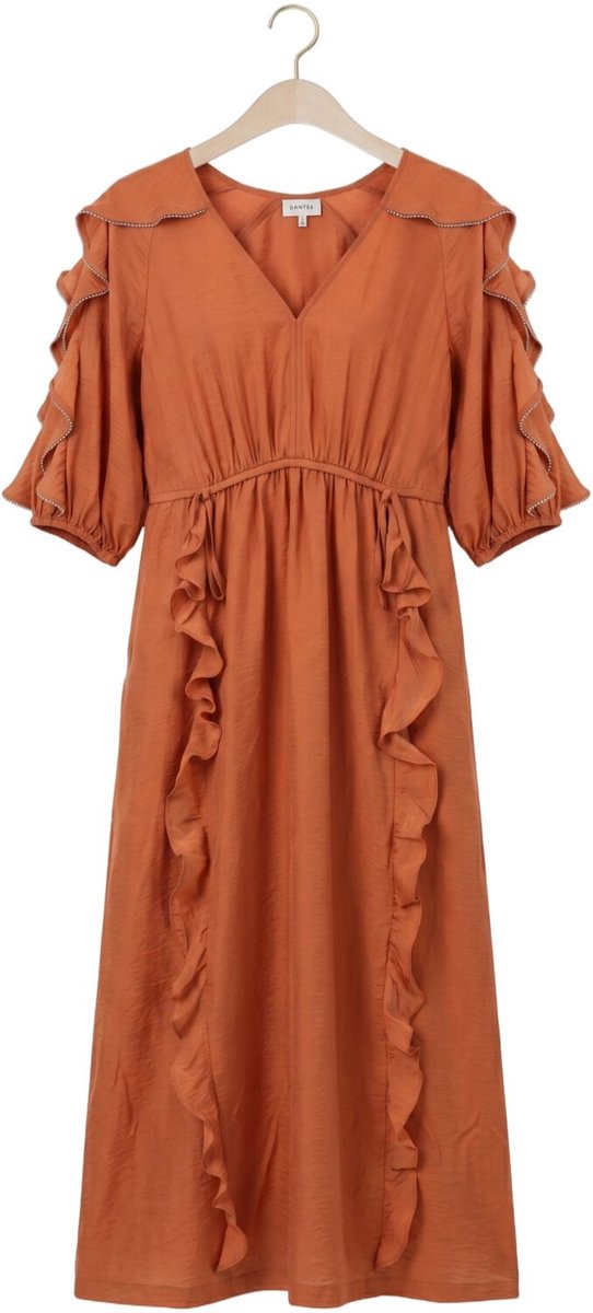 DANTE6 Dante6-anzur Embellished Maxi Dress Dames - Jurk - Oranje - Maat 34
