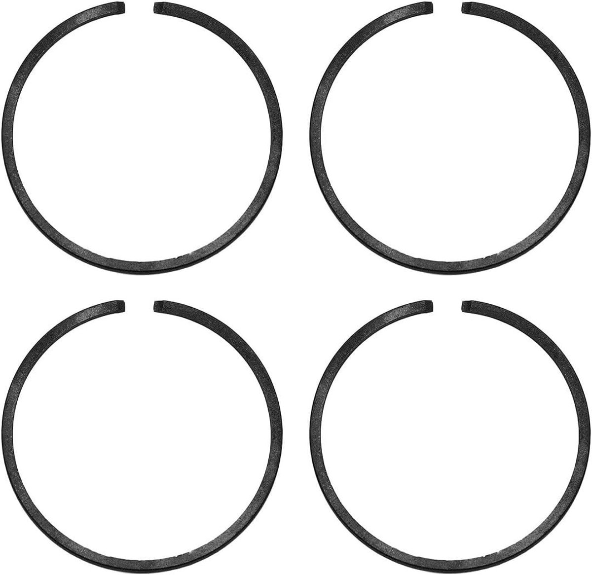 4-delige Piston Ring Set 35mm x 1.2mm voor Trimmer, Bosmaaier en Kettingzaag - Vervangingsonderdelen voor Tuinmachines