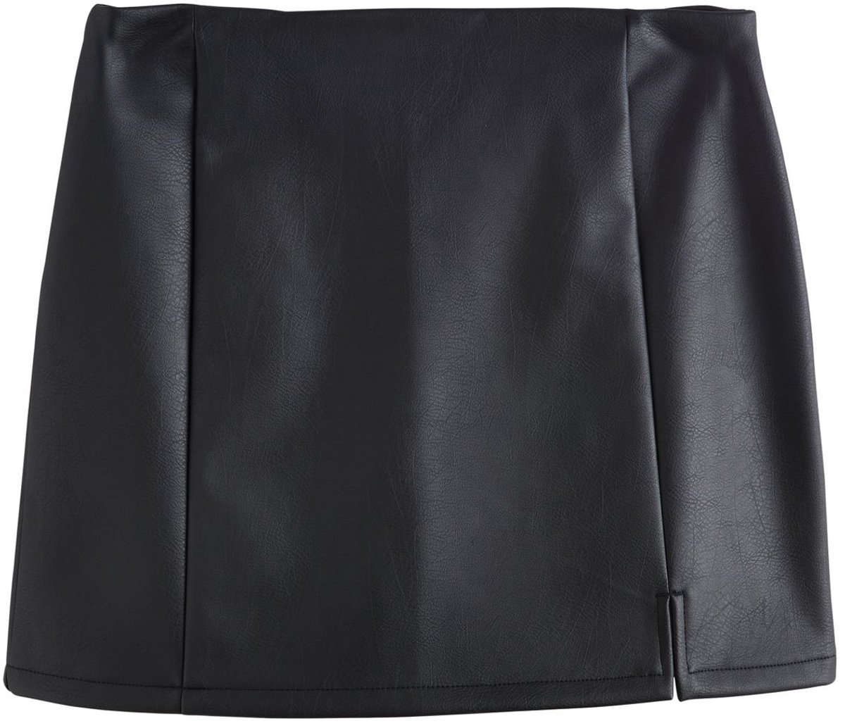 Next - Dames - Minirok van imitatieleer - Zwart