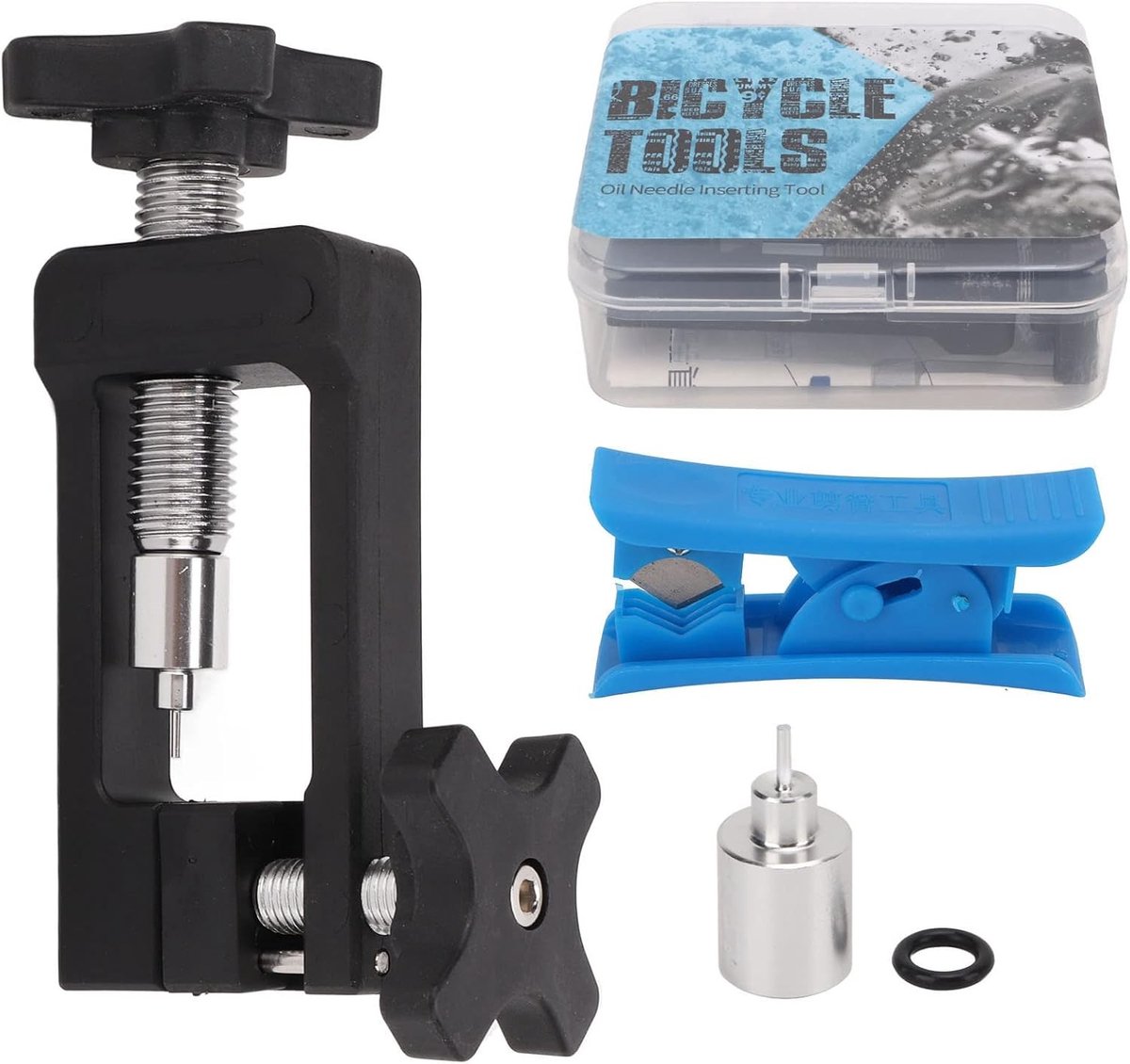 Brake Hose Tool voor Fietsen - Nylon Hydraulische Slang Cutter voor Mountainbikes met Hoge Compatibiliteit en Vijfdradige Lichaam