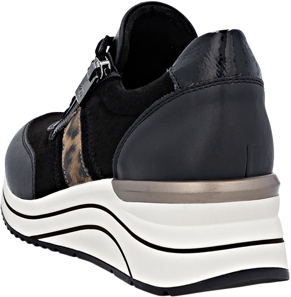 Baskets à lacets Et Zip Newa