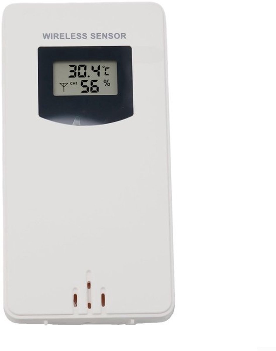 SPHProducts - Draadloze outdoor sensor - Weerstationaccessoire - Eenvoudig te gebruiken - Binnen en buiten - Weersensor - Geschikt voor weerstation