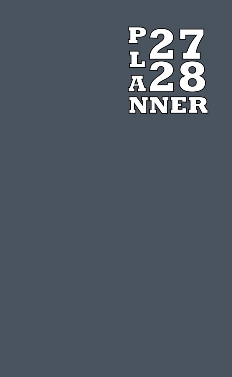 2027-2028 Monthly Planner: Small 2 Year Pocket Calendar from January 2027 to December 2028 - 4" x 6.5" In Size - ShopVlot