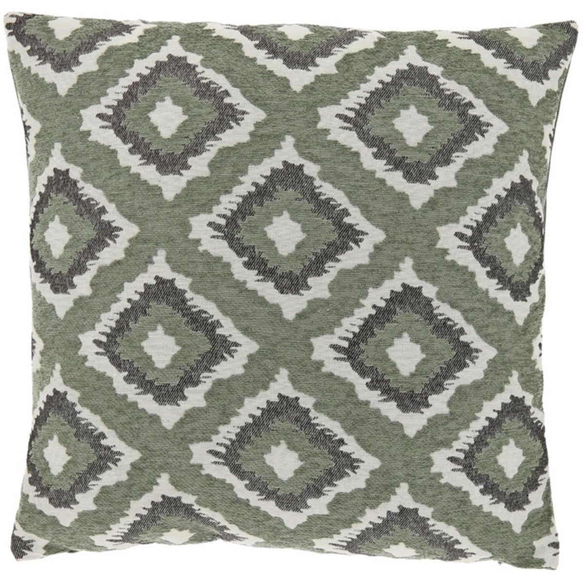 Unique Living Sierkussen Riley Tea Green -45x45cm Groen