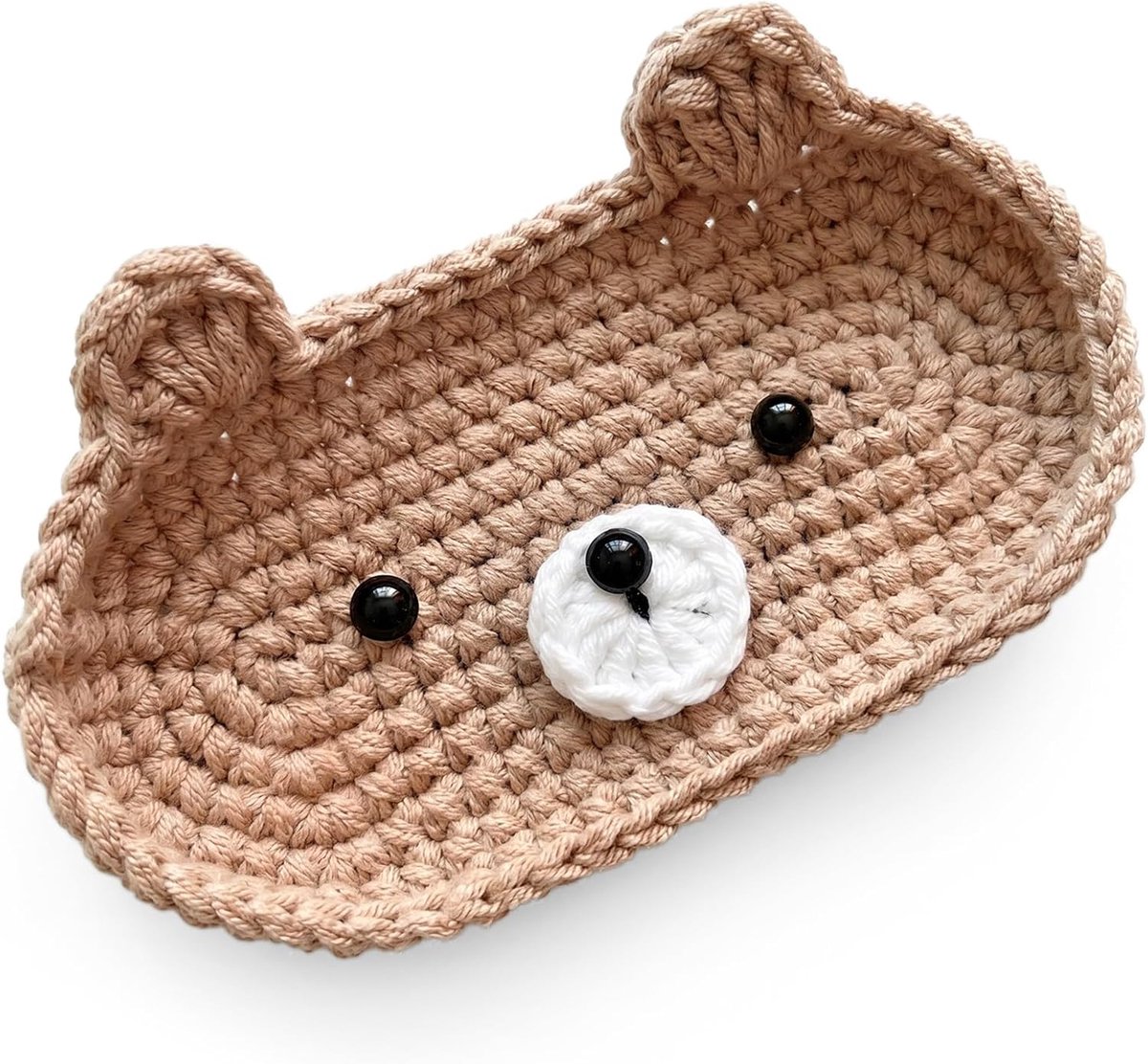 Decoratieve dienbladen, grappig, handgemaakte brillenhouder met schattig diermotief, brillenetui, dier, zachte - ShopVlot