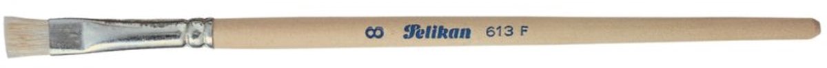 Pelikan 613F, Enkele kwast, Waaierkwast, Varkenshaar