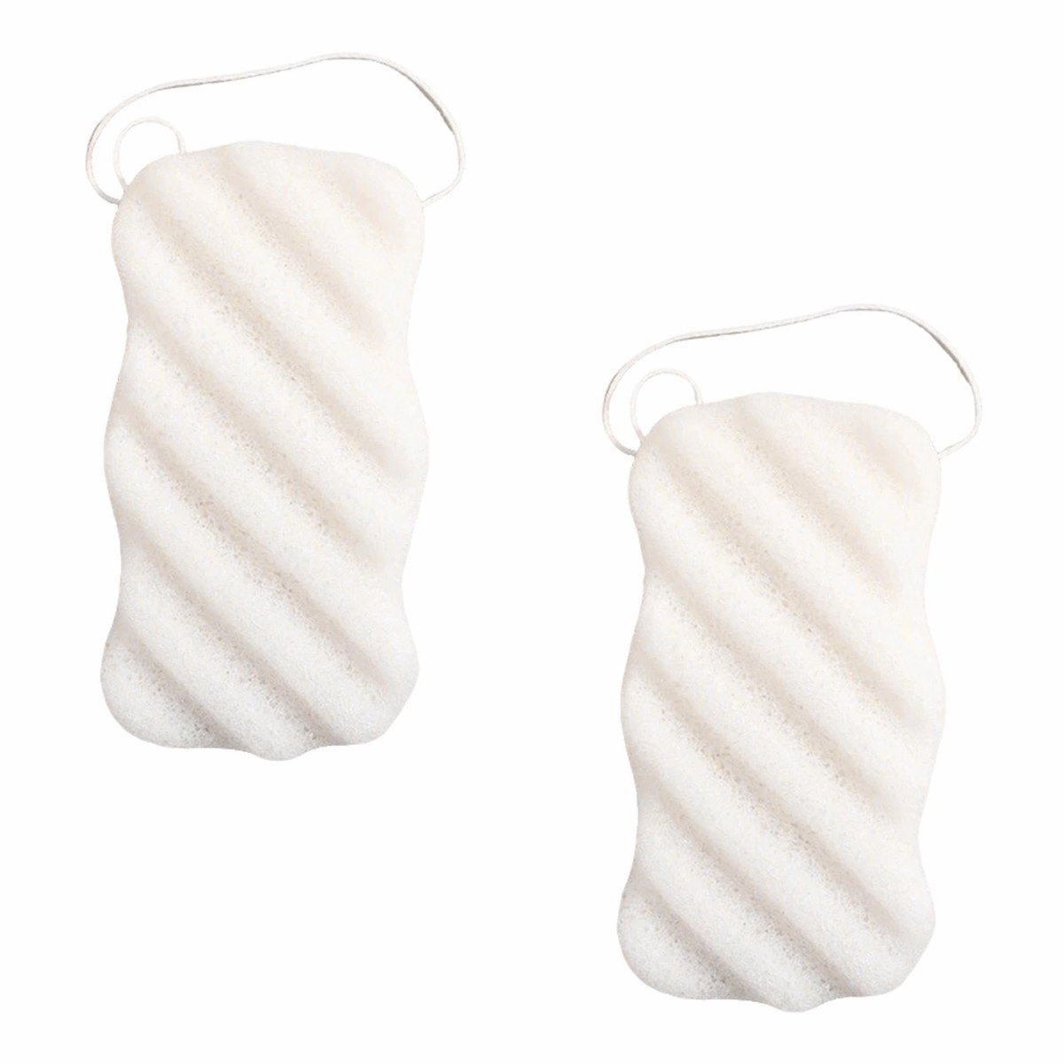 Konjac Natuurlijke badspons, natuurlijke sponzen om te baden, biologisch afbreekbaar, gevoelig en glad, exfoliërende - ShopVlot