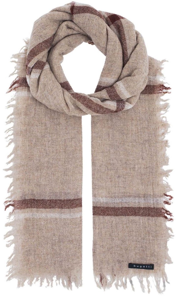 bugatti sjaal Light Scarf Camel Taupe