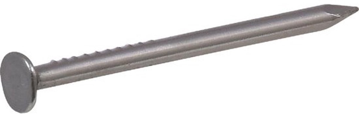 Stalen draadnagels - Afwerkspijkers - Voor klussen - Heldere coating - 3/4 inch