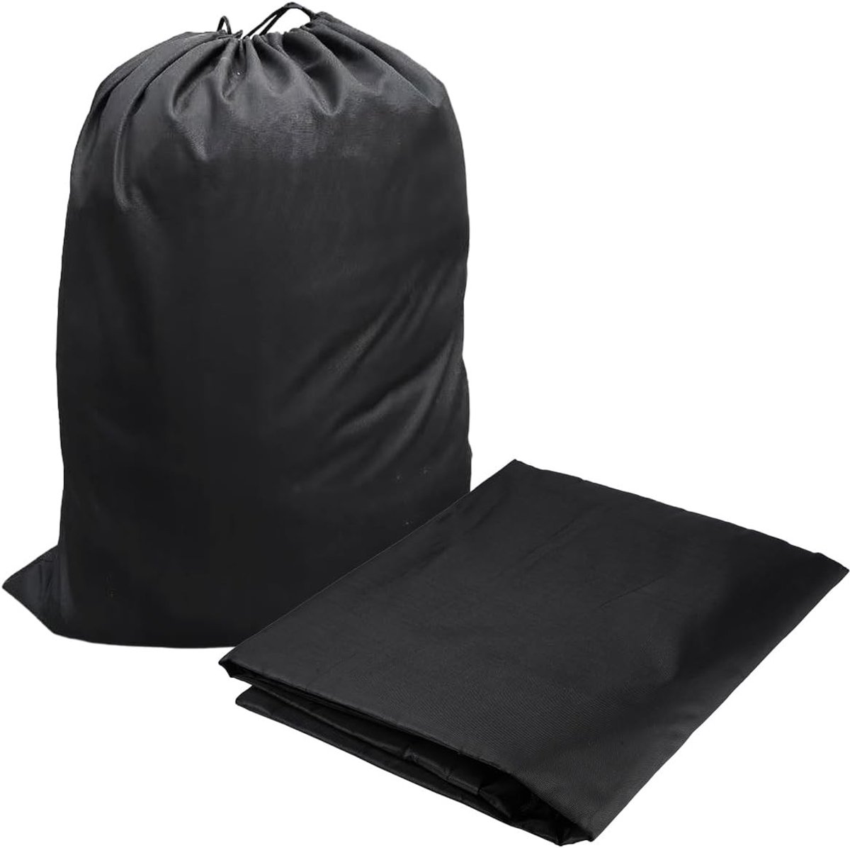 2 Stuks 60 x 90 cm Waszakken voor Vuil Wasgoed, Ideaal voor Reizen en Thuisgebruik, 120L Capaciteit