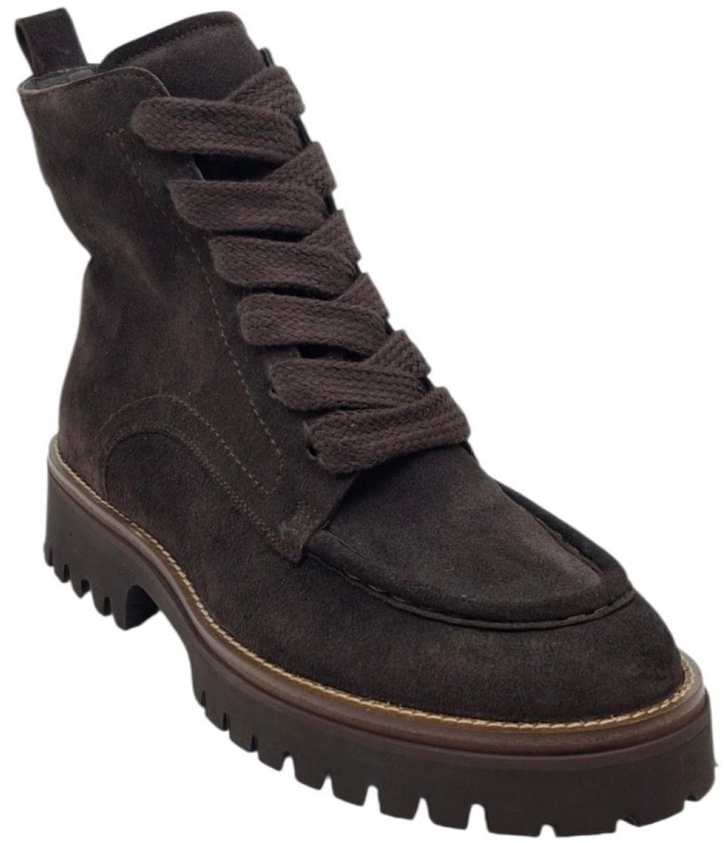 Softwaves 95607 Danille Africa | Bruine dames veterschoen
