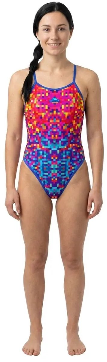 Turbo Pixels Revolution Zwemkleding Veelkleurig S Vrouw Multicolor