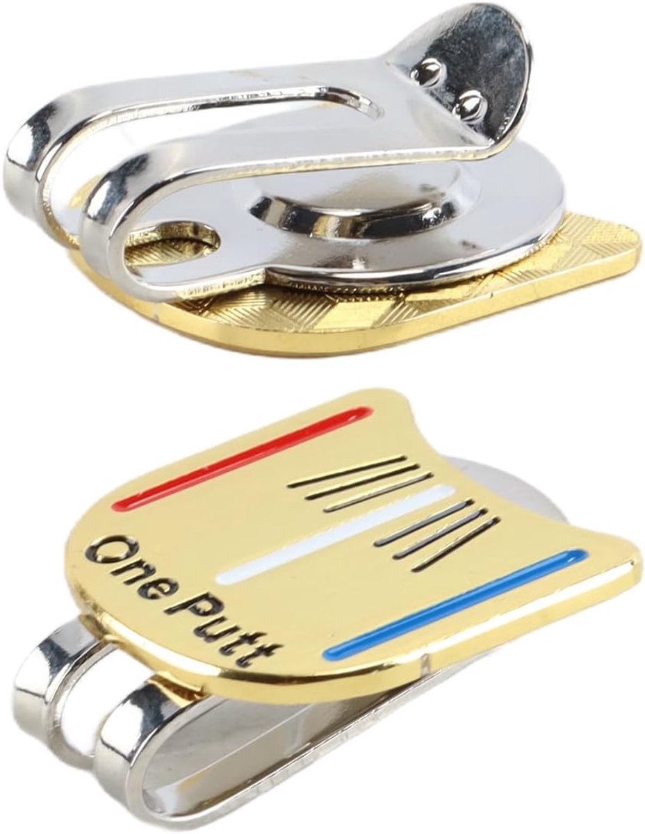 Golf metalen dopclip - magnetische hoedclip - putting uitlijningshulpmiddel - verbeter je golfspel - ShopVlot