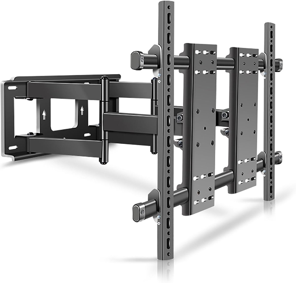 TV wall mount rotatable for 75-120 inch television, tilting extending, wall mount for flat & curved television, TV - ShopVlot