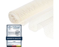 LUSEE Non-slip Carpet Mat 160 x 120 cm Mesh Non-Slip Mat for Carpets PVC Cut to Size Washable Under Non-Slip Carpet - ShopVlot