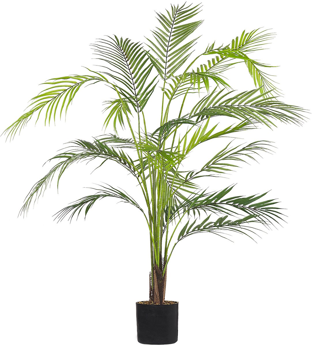 Beliani ARECA PALM - Kunstplant - Groen - Synthetisch materiaal