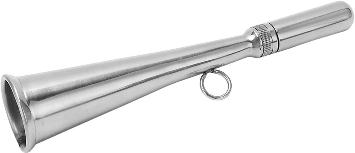 Handheld Marine Fog Horn van RVS, Draagbare Signaalhoorn voor Botenn, Jachten en Vrachtwagens