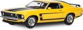 Revell 69 Boss 302 Mustang Montagekit Sportwagen miniatuur 1:25
