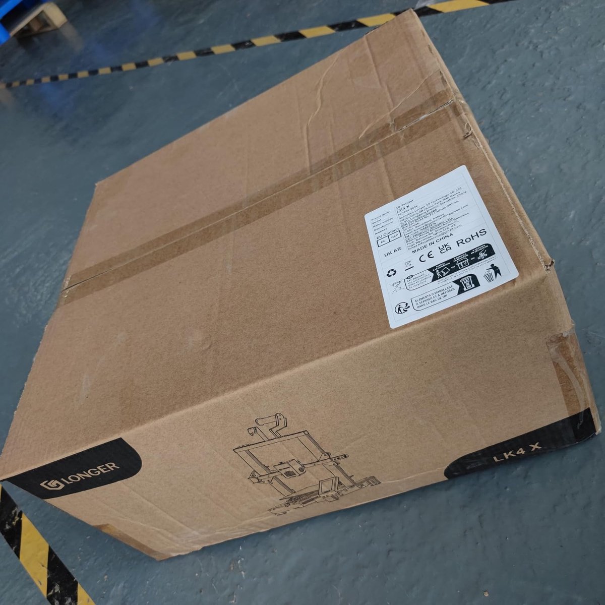 Longer 3D Printer Housing, Fireproof, Dustproof and Temperature Constant (73 x 76 x 72 cm), PVC Coated Polyester - ShopVlot