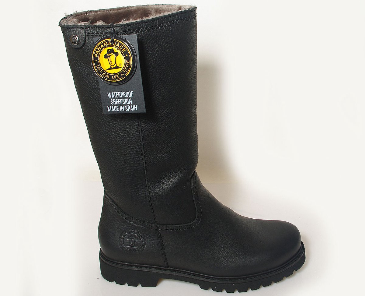 Panama Jack Bambina Igloo Laars Dames Regenlaars Napa Grass Black / Black 41