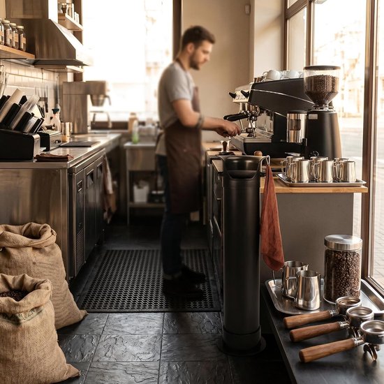 Praktische koffiedikbak voor koffiemolens, ideaal voor restaurants en thuiskeukens, eenvoudig te reinigen en duurzaam — afbeelding 5