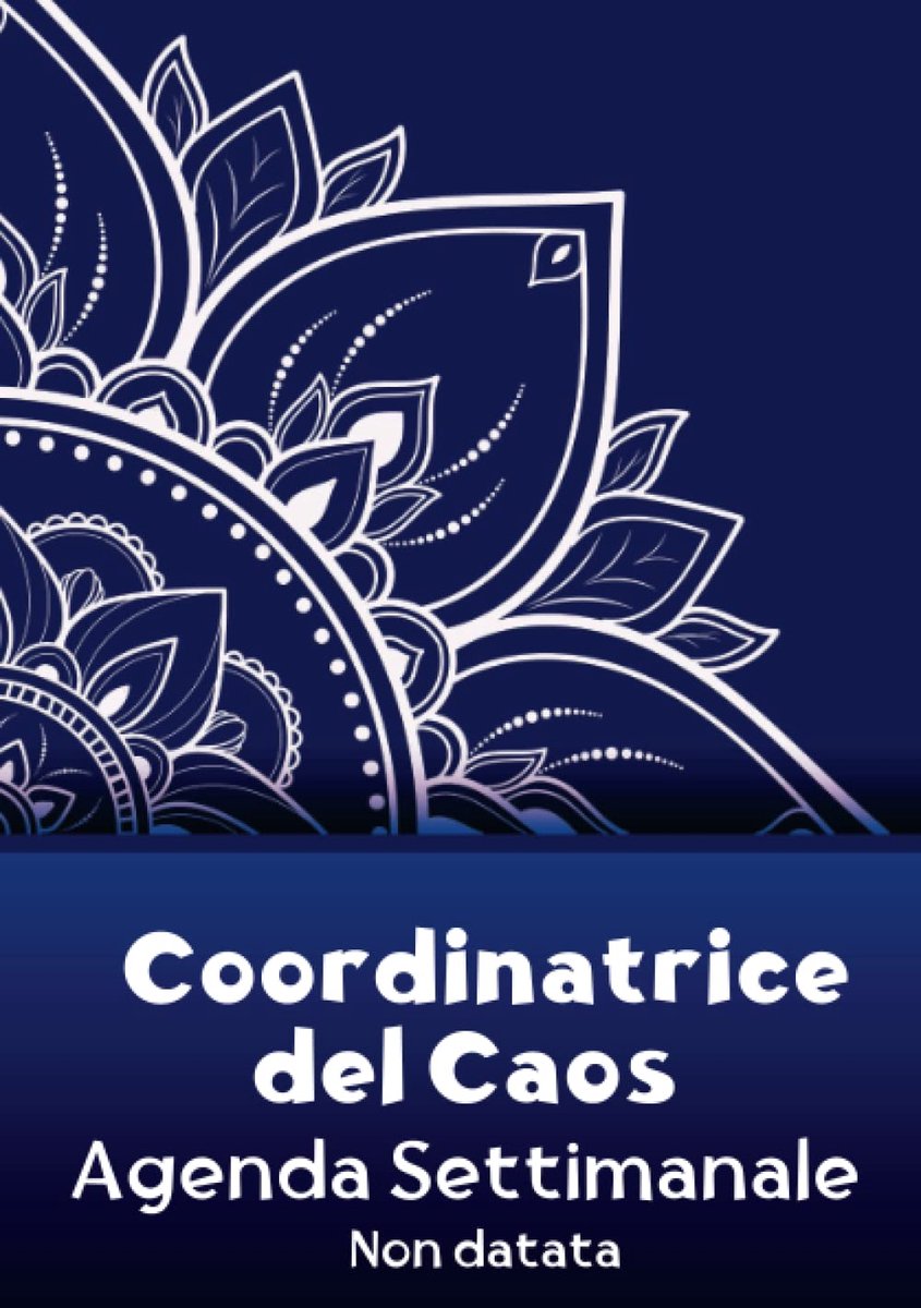 Coordinatrice del Caos: Agenda Settimanale Senza Data A5: Cose da fare, obiettivi e priorità - ShopVlot
