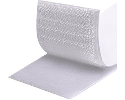 Fesoar Klittenband Zelfklevend Extra Sterk, Dubbelzijdig Klittenband Hook and Loop Tape (Wit, 50 mm x 5 m) - ShopVlot