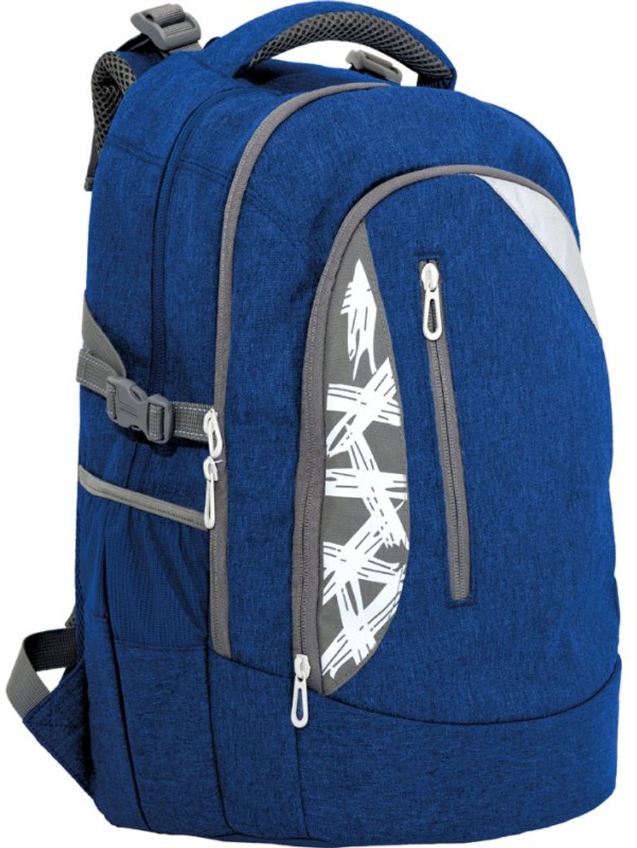 EBERHARD FABER schoolrugzak X-Style, jeansblauw, 30 liter