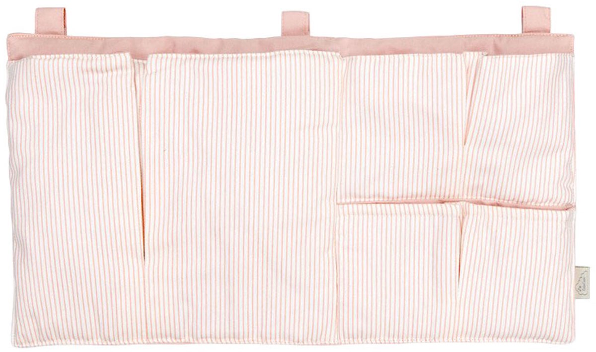 Cam Cam Copenhagen Bed Organizer - Classic Stripes Rose