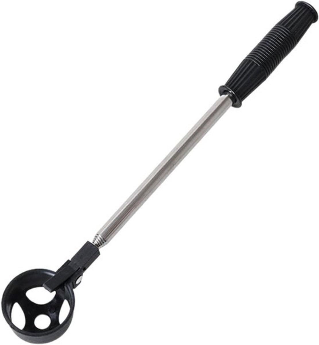 Golfbal Retriever - Grijpstok Balherstel - Golfballen Vissen - Telescopisch Uitschuifbaar - Tot 195 cm - Zwart