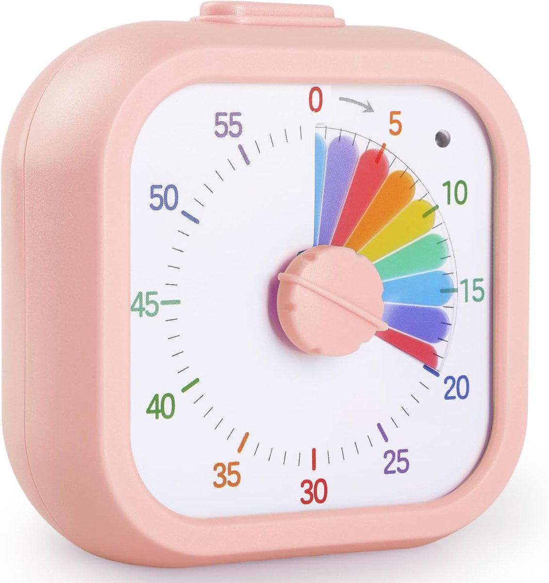 timer voor kinderen, 60 minuten afteltimer regenboog bureau timer tijdmanagement voor kinderen en volwassenen klaslokaal kantoor keuken yoga