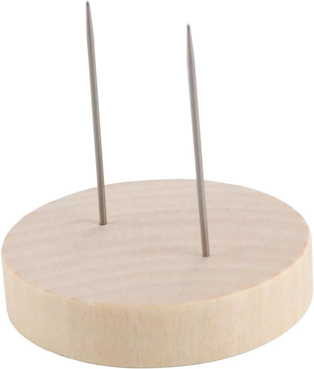 10 stuks houten gehaakte poppenstandaard, handgemaakte gehaakte poppenstandaard met metalen pinnen voor amigurumi-poppen en -figuren