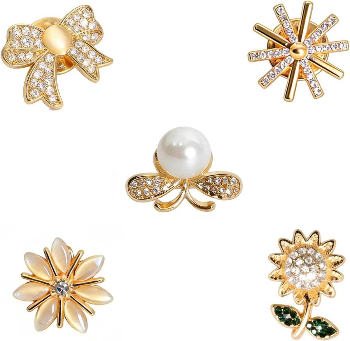 Broches voor dames, kraagspelden, veilige reversspelden, hemdkraagnaalden voor vrouwen en meisjes, legeringsmateriaal, anti-blootstelling