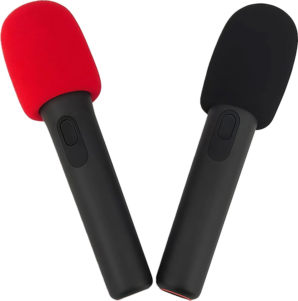 2 Pack | Schuimrubberen Hoes Popfilter voor JBL PartyBox Draadloze Microfoon/JBL Draadloze Twee Microfoonsysteem/PartyBox Mic 100 / Partybox Encore/Mic 300 UHF