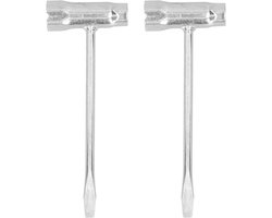 2Pcs Tronçonneuse Combo Clé T Clé Scie À Chaîne Scrench 13 X 19mm